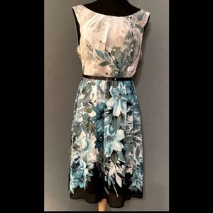Connected Apparel floral print dress.